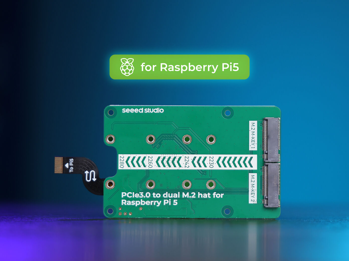 PCIe3.0 Switch to dual M.2 hat - Turing Pi 2 ulasan dan harga