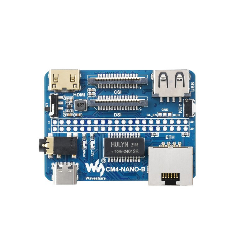 Raspberry Pi Compute Module 4  - Deskpi Super6C ulasan dan harga